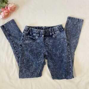 Acid Wash Stretchy Skinny Jeans